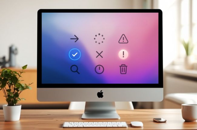 Using Symbol Sets to Improve Visual Feedback in macOS Interfaces