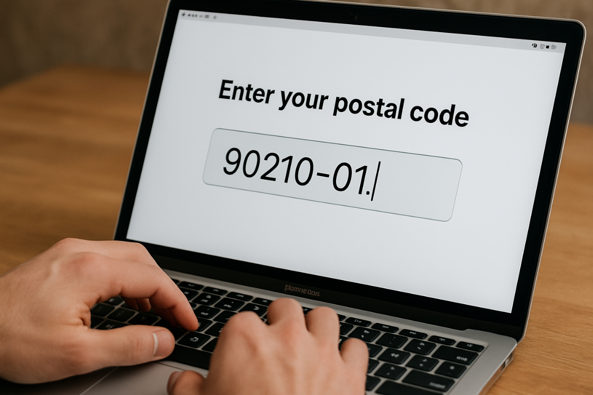 Validating User Addresses Using Postal Code Patterns in Swift