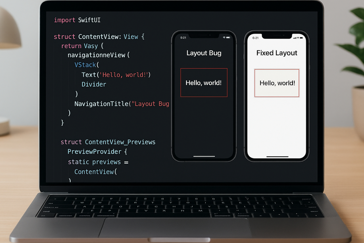 Solving SwiftUI Layout and Navigation Bugs